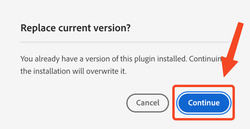 Instruction: agree to overwrite