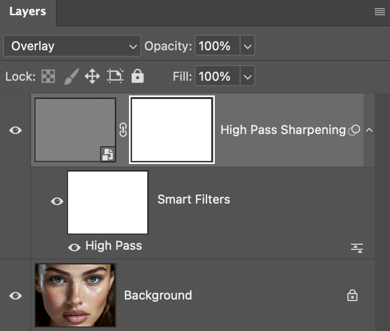 High Pass Sharpening layer in the CR2 plugin